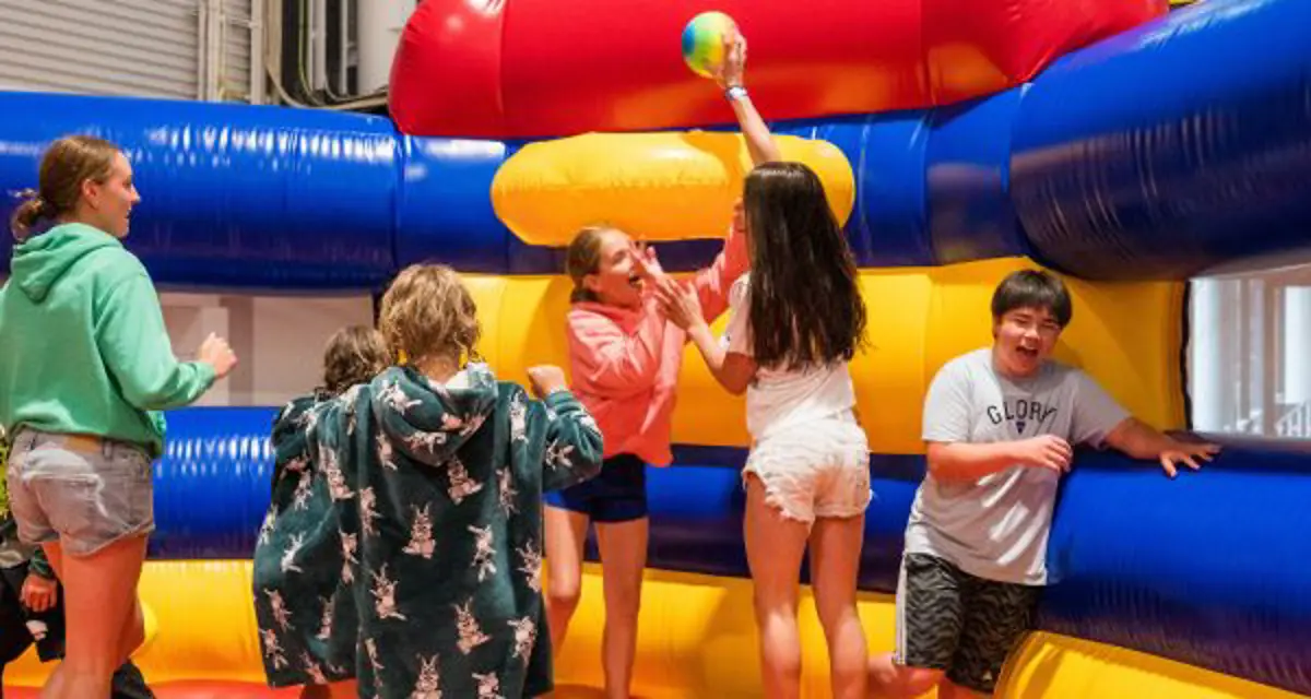 Inflatables Activity Inflatable Play | Christchurch Recreation and Sport Centres