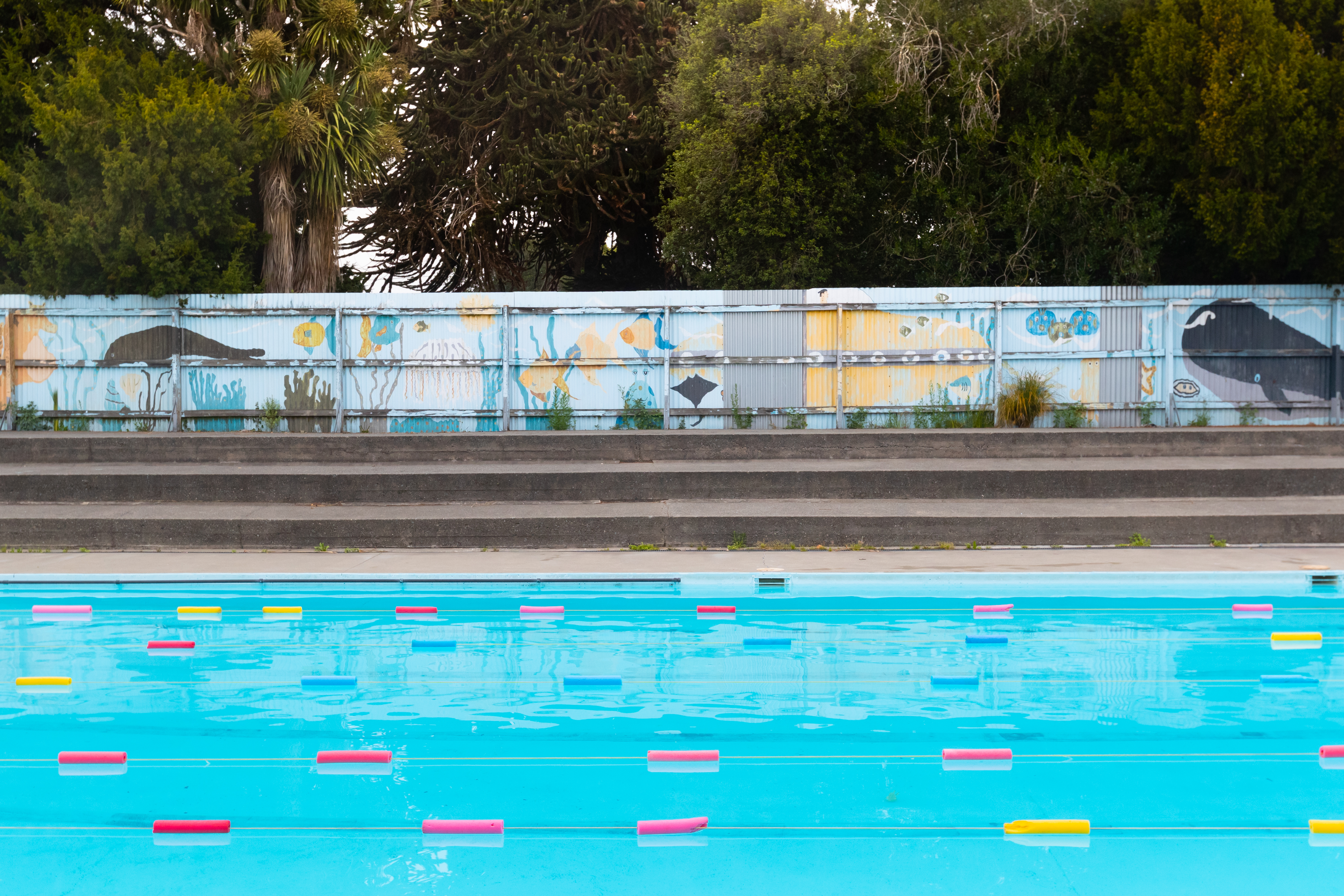 The lane pool at Templeton Summer Pool. 