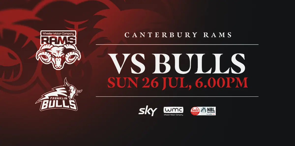 Bull Rams Person Upcoming events | Christchurch Recreation and Sport Centres