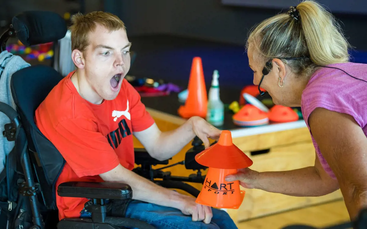 FUNky Movements group fitness class for disabled people in Christchurch